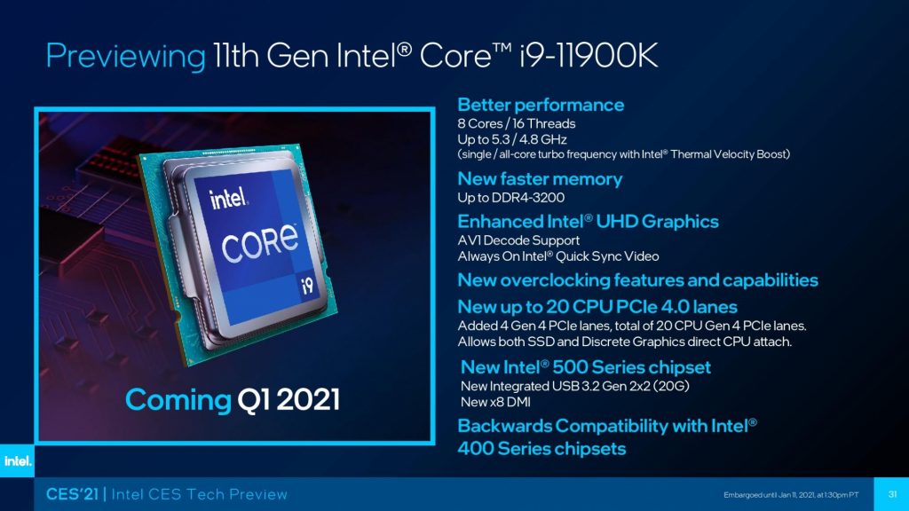 Intel Akan Merilis Prosesor Core i9 Baru