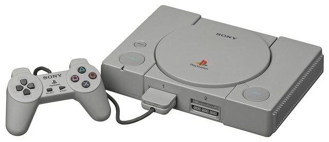 sony playstation game console